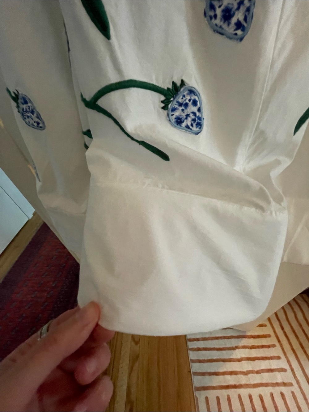Maeve White Embroidered Floral Sundress - Picture 9 of 13